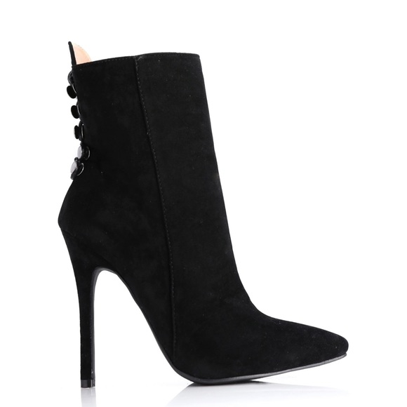 Fashion Nova size 8 black booties - Picture 4 of 8
